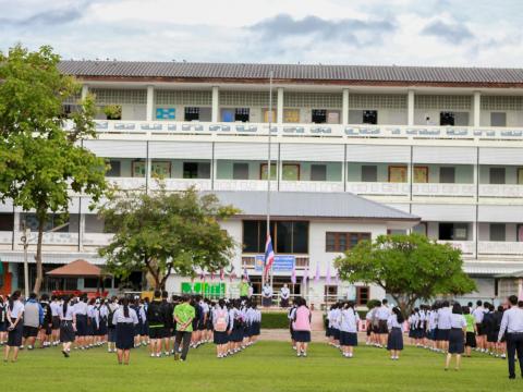 บรรยากาศเปิดเรียนวันแรก