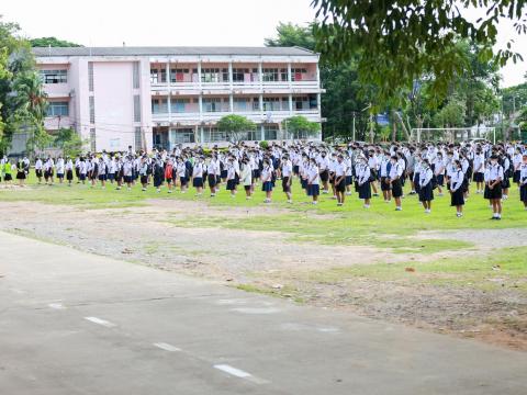 บรรยากาศเปิดเรียนวันแรก