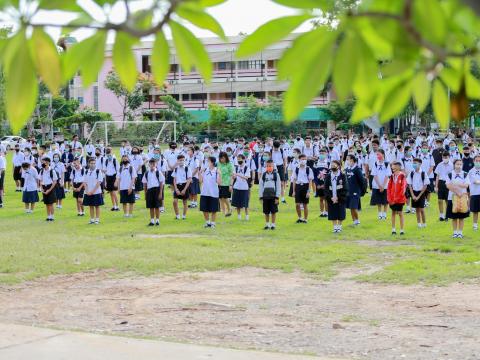 บรรยากาศเปิดเรียนวันแรก