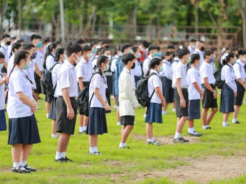 บรรยากาศเปิดเรียนวันแรก