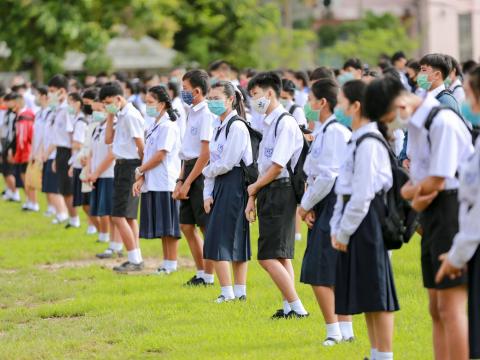 บรรยากาศเปิดเรียนวันแรก