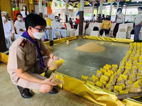 ร่วมงานประเพณีก่อพระทรายข้าวเปลือก ณ วัดทุ่งสะเดียง อ.เมือง จ.เพ