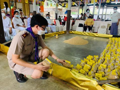 ร่วมงานประเพณีก่อพระทรายข้าวเปลือก ณ วัดทุ่งสะเดียง อ.เมือง จ.เพ