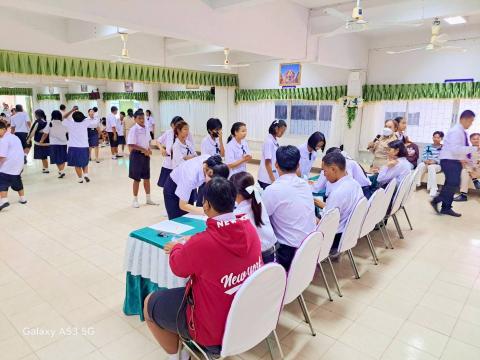 กิจกรรมเลือกตั้งสภานักเรียน ประจำปีการศึกษา 2568