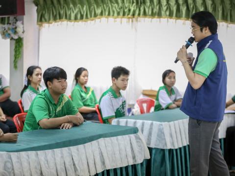 โครงการฝึกอบรมเยาวชนขับขี่ปลอดภัยเสริมสร้างวินัยจราจร ประจำปี 25