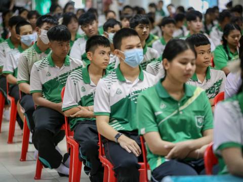 โครงการฝึกอบรมเยาวชนขับขี่ปลอดภัยเสริมสร้างวินัยจราจร ประจำปี 25