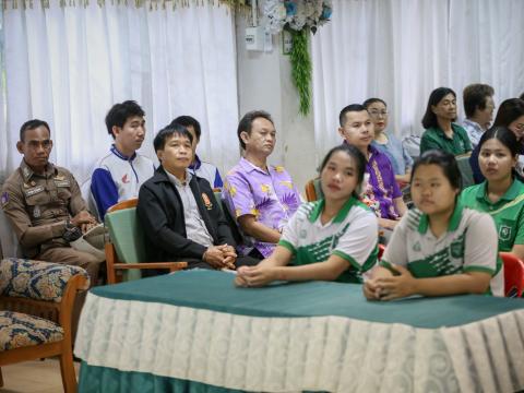 โครงการฝึกอบรมเยาวชนขับขี่ปลอดภัยเสริมสร้างวินัยจราจร ประจำปี 25