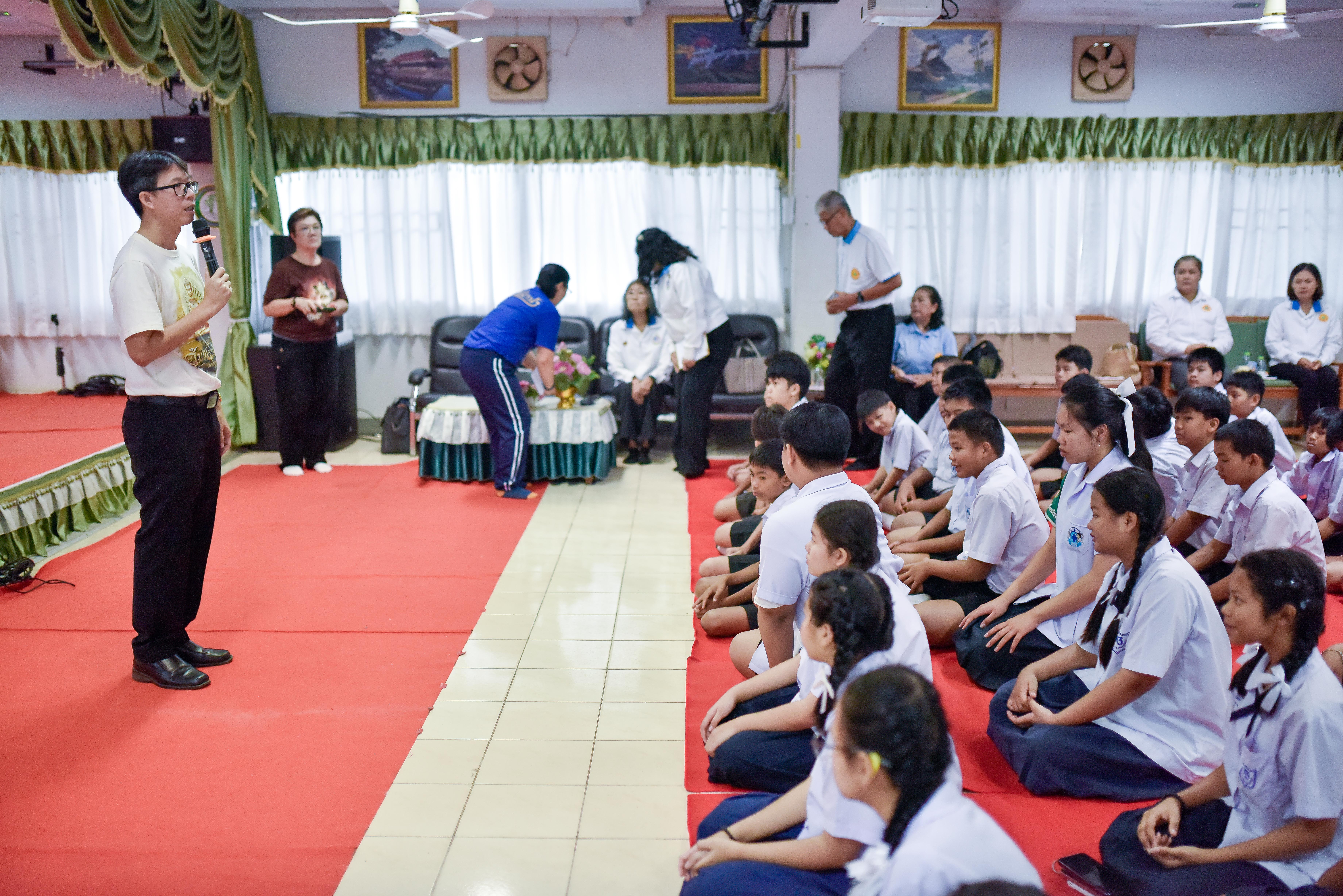 📢 โรงเรียนเทศบาล ๓ (ชาญวิทยา) จัดอบรมหลักสูตร “วิถีสมาธิ”