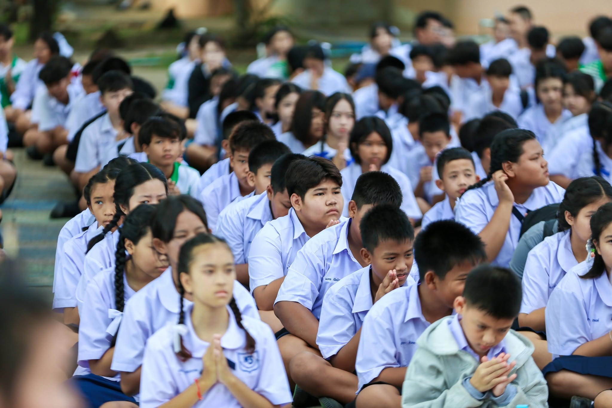 พิธีบวงสรวงสิ่งศักดิ์สิทธิ์ประจำโรงเรียน